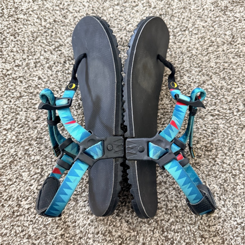 Luna Retro Oso Sandals M8 W10 Blue Hiking Outdoors Sports Colorado Comfort - Picture 10 of 12